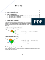 Rules for Angles