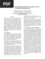 Download E-government Maturity Model by Muhammad Nawaz SN218056035 doc pdf