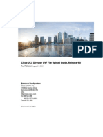 Cisco UCS Director OVF File Upload Guide, Release 4.0: Americas Headquarters