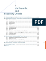 Environmental Impacts, Attributes, and Feasibility Criteria: Chapter 8