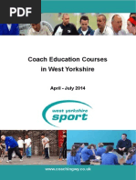 Download West Yorkshire Upcoming Courses Brochure  by British Taekwondo SN218061685 doc pdf