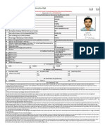 DEPARTMENT OF POST: (Registration Slip) : Personal Information & Educational Qualification (10+2)