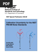 Calibration Uncertainty For The NIST