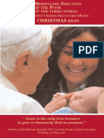 Christmas Newsletter of Missionaries Serving the Poor