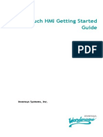 InTouch HMI Getting Started Guide Rev A