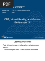 Download 11 - Aplikasi Multimedia - CBT Games Dan Virtual Reality by rheza18 SN21807662 doc pdf