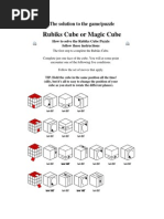 How To Solve A 4x4 Rubik's Cube (Complete Guide) | PDF | Teaching ...