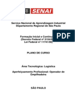 Curso de Operador de Empilhadeira SENAI