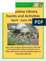 Chepstow Library Events and Activities April 2014