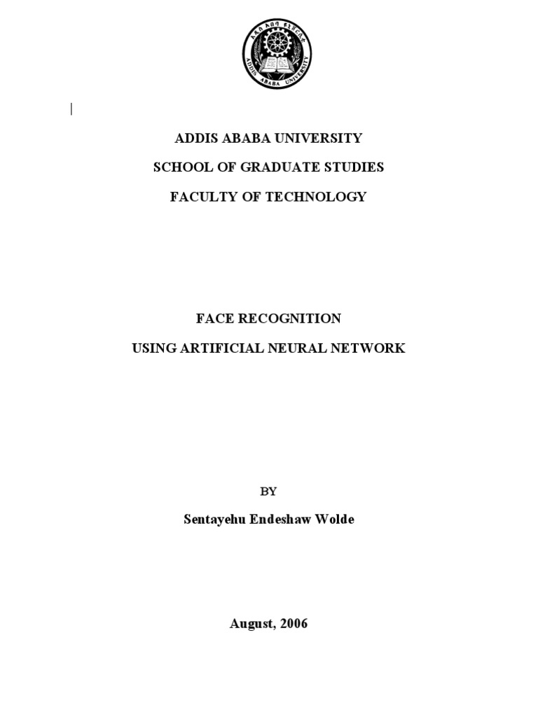 facial recognition thesis