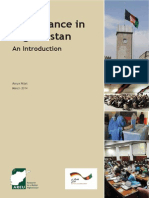Governance in Afghansitan An Introduction