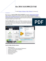 Tuneup Utilities 2014 14.0.1000.221 Full Crack