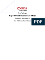 Report Studio Workshop - Maps