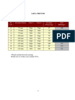 Drywall Panel Price List