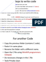 (Main.c) : Programmer's Notepad New Folder ".C" Make File Without Extension