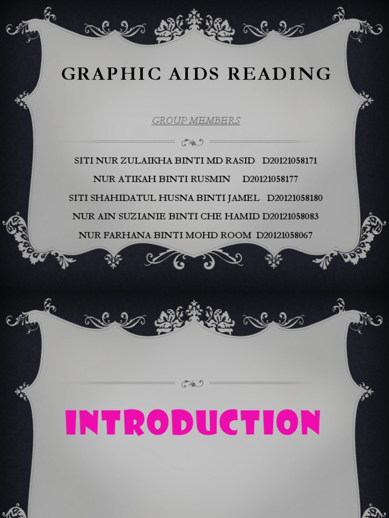 Graphic Aids Reading