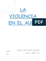 La Violencia en El Aula (TEMA)