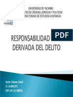 Salazar David - Resposabilidad Civil Derivada Del Delito