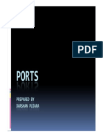 Ports Ports: Prepared by Darshan Pujara