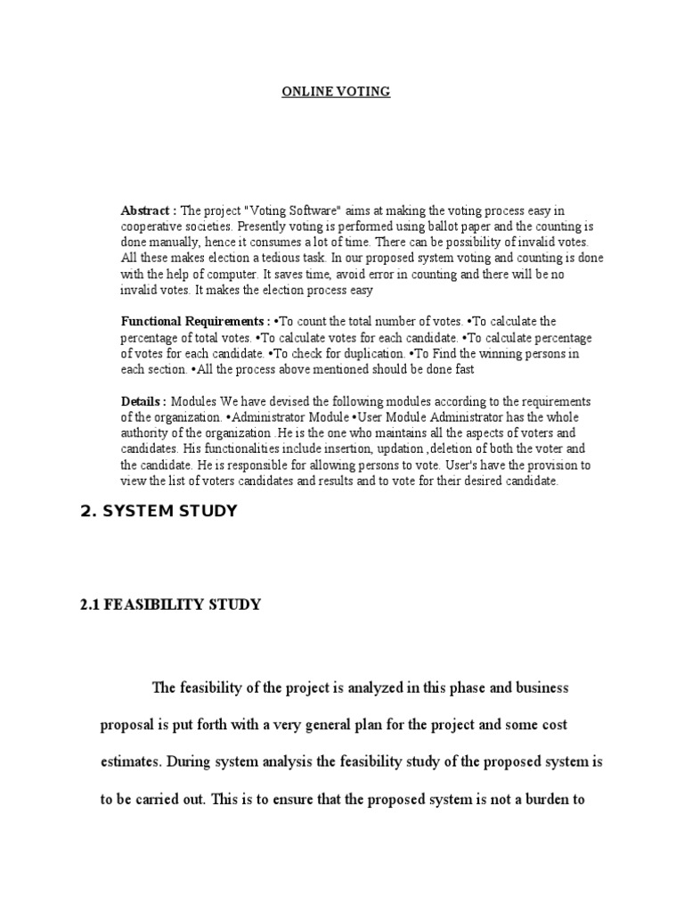 Online Voting Software for Cooperatives | PDF | Runtime System | Class ...