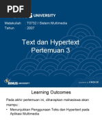 Download 3 - Teks Dan Hypertext by rheza18 SN21811356 doc pdf