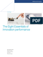 The Eight Essentials of Innovation Performance
