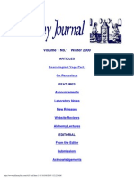 Alchemy Journal - Vol.1 No.1