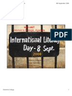 International Literacy Day 2008