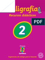 Caligrafia 2 Recursos Didacticos Primaria Integral