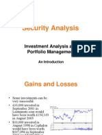 Int To Security Analysis