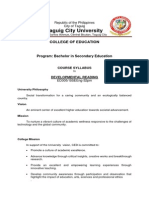 Download Developmental Reading Syllabus by Dennis Maligaya SN218135541 doc pdf