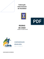 Regras de Jogo de Handebol - Formatadas - Edição 1 de Julho de 2010