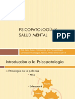 Introducción a la psicopatología