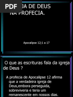 A IGREJA DE DEUS NA PROFECIA..ppt