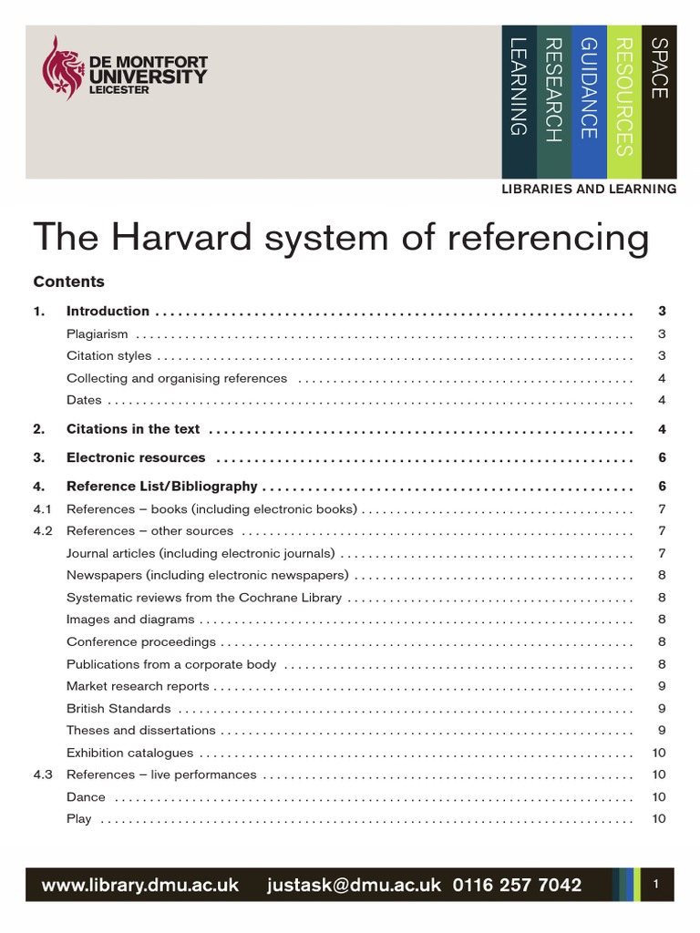 harvard referencing thesis example