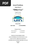 Download Jurnal Praktikum Kimia Fisik 2 Difusi Gas by Aiedha Nadhia SN218172555 doc pdf