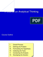 Analytical Thinking Training