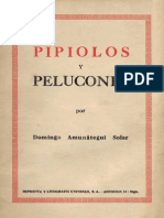 Amunategui, Pipiolos y Pelucones