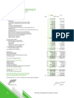 Cash Flow Statement: For The Year Ended 30 June 2013