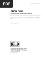 QUCM CCM Application Manual