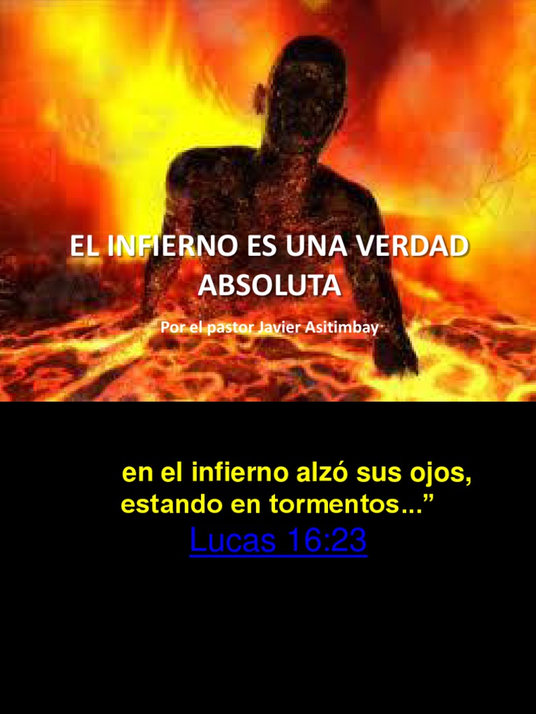 El Infierno: Una Verdad Absoluta | PDF | Infierno | Jesús