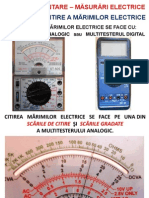 Tehnici Citire Marimi Electrice