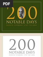Download 200 Notable Days - Senate Stories 1787-2002 by politix SN218218 doc pdf