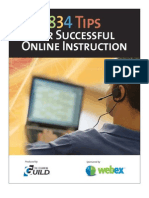 834 Tips For Successful Online Instruction