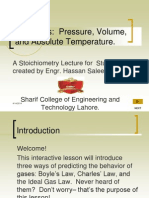 Gas Laws: Pressure, Volume, and Absolute Temperature