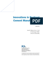 Innovations in Portland Cement Manufacturing: Edited by