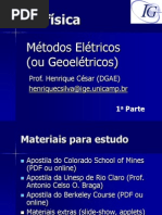 Aula 1 Geof%EDsica M%E9todos El%E9tricos
