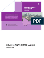 Housing Finance Mechanisms in Bolivia