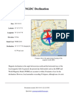 Declination Data