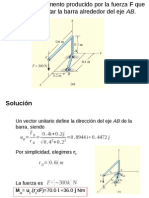 Momentos Respecto de Una Recta - 20 Ejercicios Resueltos en 3D